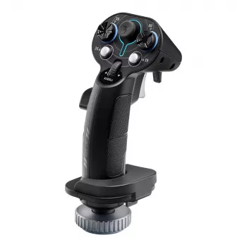 Pievienojams rokturis Flightstick Thrustmaster Sol-R 3 AVA, Melns, USB Type-C, analoģisks/digitāls, PC, 75×115×200 mm