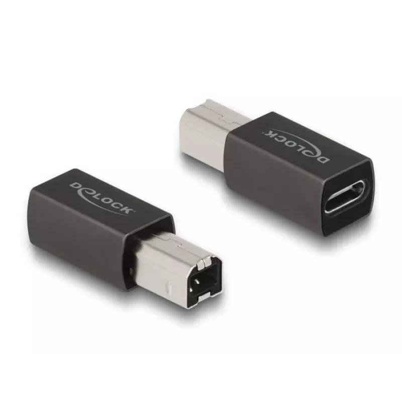 DeLOCK USB 2.0 Adapter USB Type-C sievišķais uz Type-B vīrišķo 65839