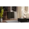 Kumode CORTINA 102x40x118 cm melna