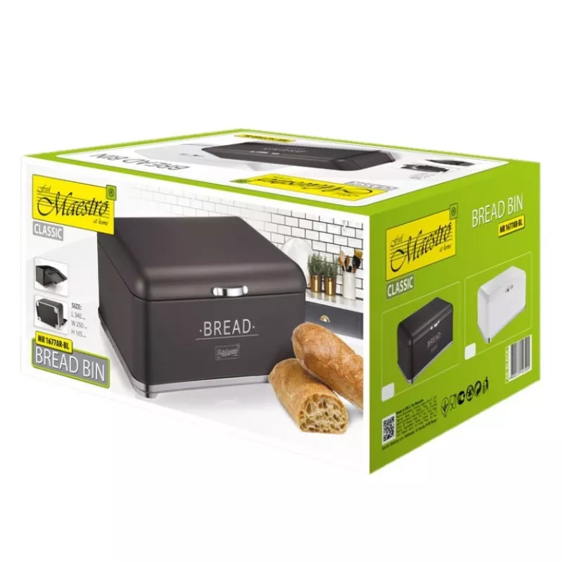 Maestro MR-1677-AR-BL Bread Loaf Black maize kaste