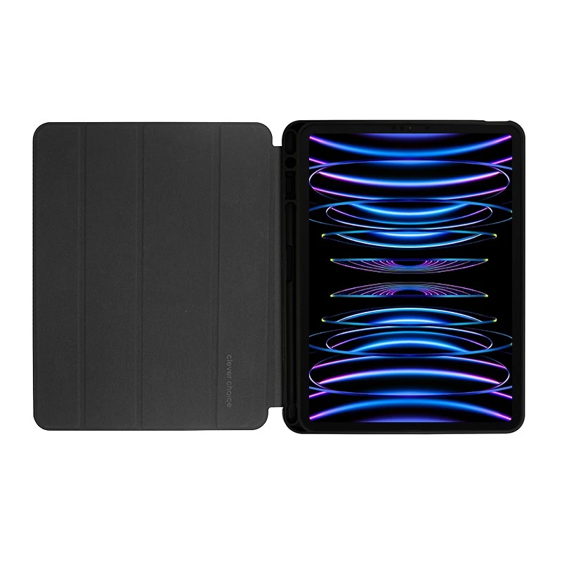 Folio Maciņš Crong FLEXFOLIO Apple iPad 11 Pro Air 10.9 collas Melns