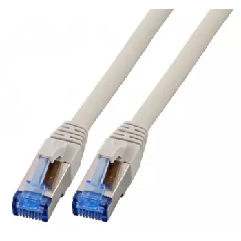EFB-Elektronik RJ45 Patch Kabelis Cat.6A S/FTP TPECat.7 Raw Cable superflex Pelēks 3m (K5525FGR.3)