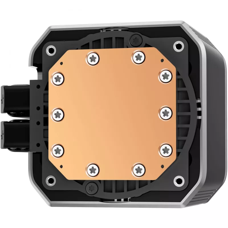 DeepCool MYSTIQUE 360 ARGB procesora šķidruma dzesētājs 12 cm Melns