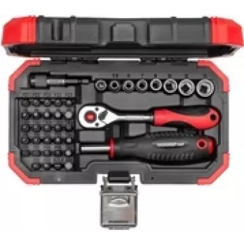 Uzgriežņu un skrūvgriežu uzgaļu komplekts gedore red 3301349 — 40 gab.