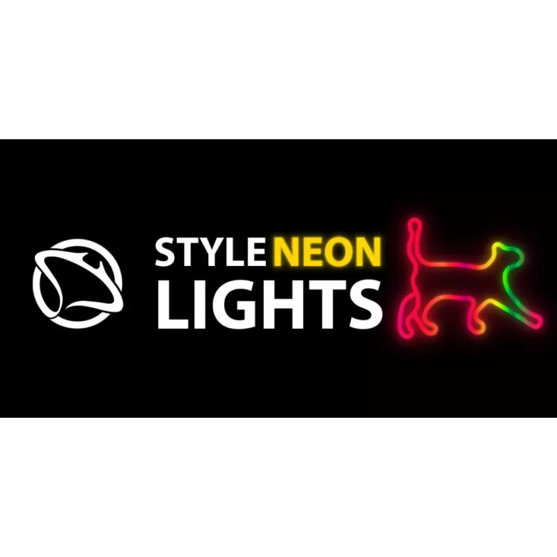LED neon gaismas lente MANTA SNL60RGB RGB krāsu mainīga, elastīga dekoratīvā apgaismojuma lente