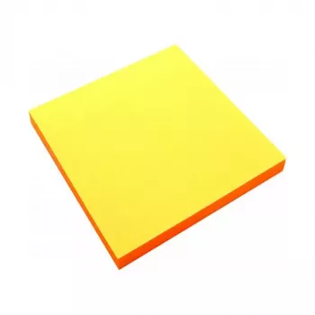 Līmlapiņas Forpus, Neon, 75x75mm, Oranža (1x80)