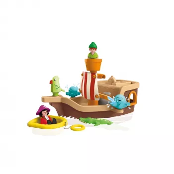 Figūru komplekts JUNIOR & Disney Pītera Pena pirātu kuģis