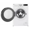 LG F2WR508SWW priekšējās ielādes veļas mašīna, 8 kg, 1200 RPM, tvaika funkcija