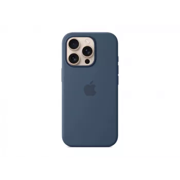 Silikona maciņš ar MagSafe iPhone 16 Pro – Denim
