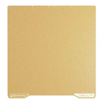 Buildplate Creality K2 PEI matēta apdruka, saderīga ar Creality K2, dzeltena, 1 gab.