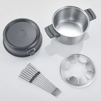 Severin FO 2470 fondī komplekts 1,4 L melns