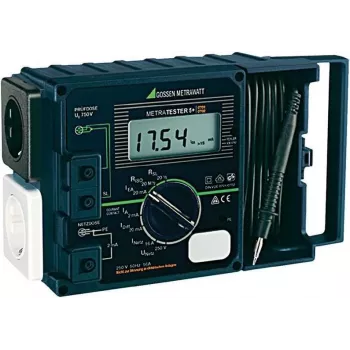 GOSSEN METRAWATT METRATESTER 5+ VDE Testa Instruments DIN VDE 0701 1. daļa - 240, DIN VDE 0702 (M 700 D)