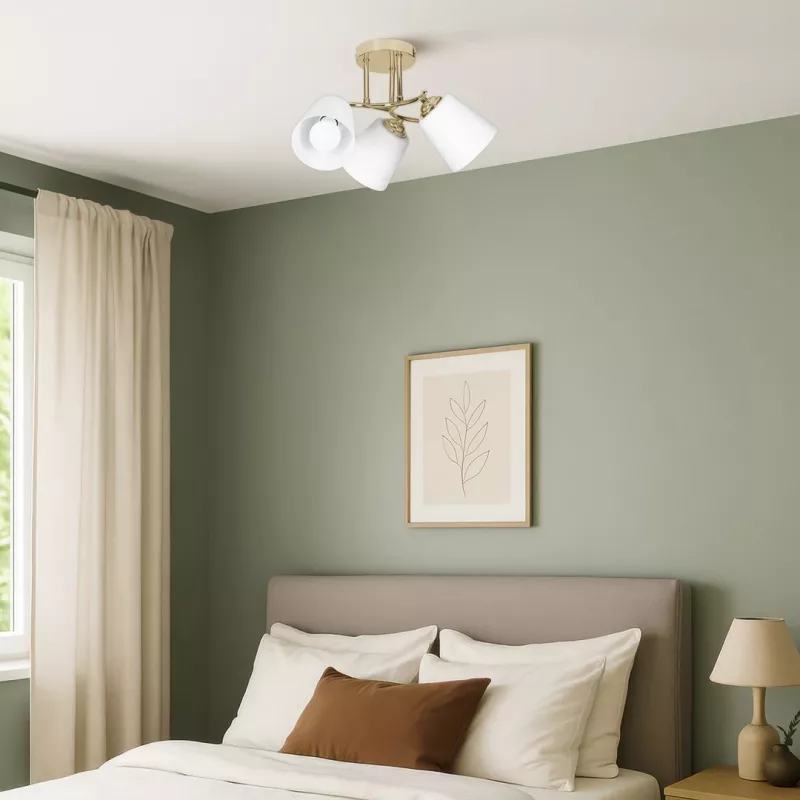 Activejet AJE-EMILY 3P GOLD E27 piekaramā lampa 3x40W