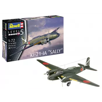 Revell KI-21-LA Sally 1:72 Modelis