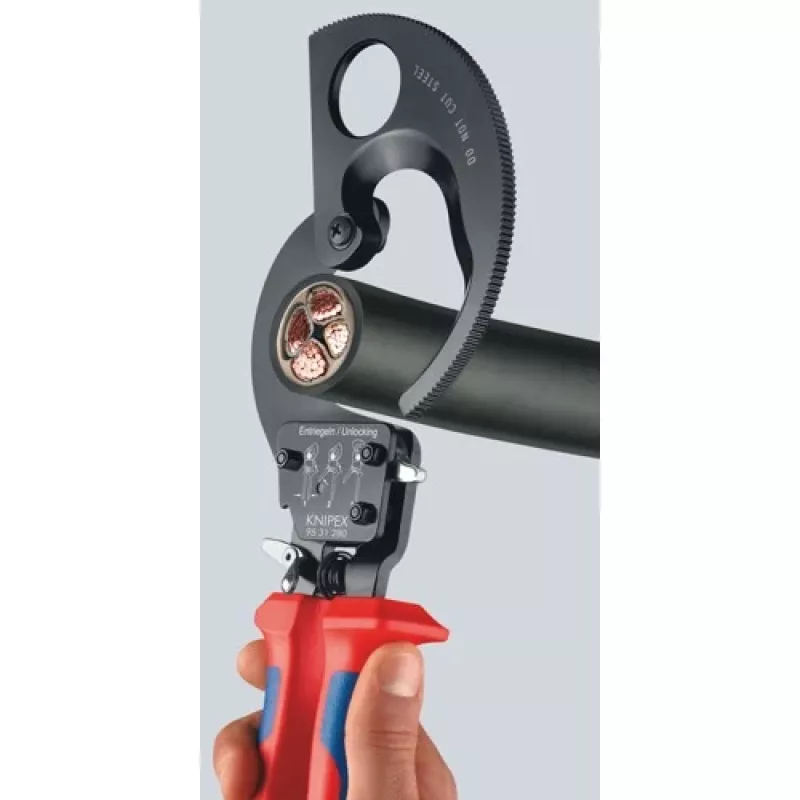 Knipex 95 31 280 kabeļu griešanas instruments, 280 mm