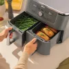 Gaisa fritieris Ninja DZ400EU 9.5 L 2470 W Pelēks Dubults