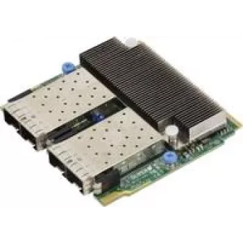 Supermicro - AOC-M25G-M4SM-O - Iebūvējams, vadu, optiskās šķiedras, 25000 Mbit/s, melns, zaļš, pelēks