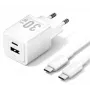 Sienas lādētājs USB + kabelis 30W 2P TZ-FEQW0-EU-01 Vention