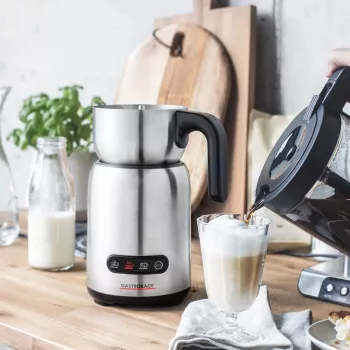 Gastroback Design Milk & Chocolate Advanced Automātiskais piena putotājs, nerūsējošais tērauds