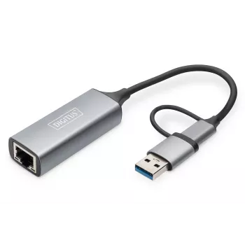 DIGITUS DN-3028 USB Type-C Gigabit Ethernet Adapter