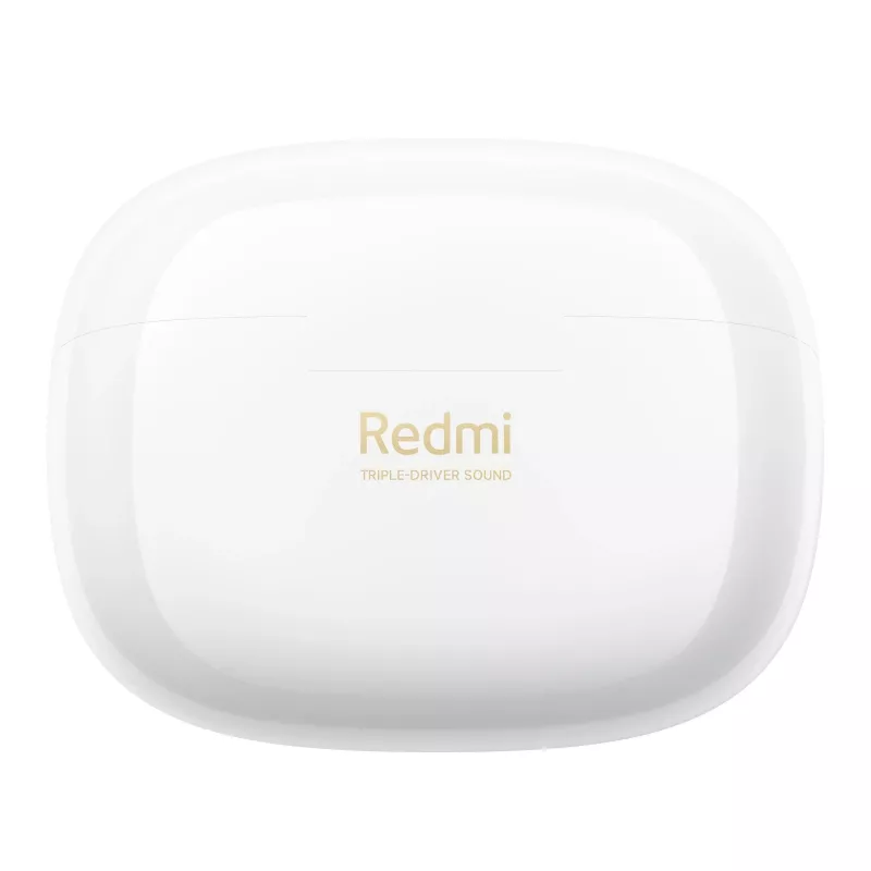 Austiņas Xiaomi Buds 6 Pro bezvadu iekšausmu, Bluetooth 5.3, ANC, 36h kopējais darbības laiks, uzlādes futrālis 480 mAh, Glacier White