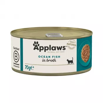 APPLAWS Ocean Fish in Broth - mitrā kaķu barība - 70g
