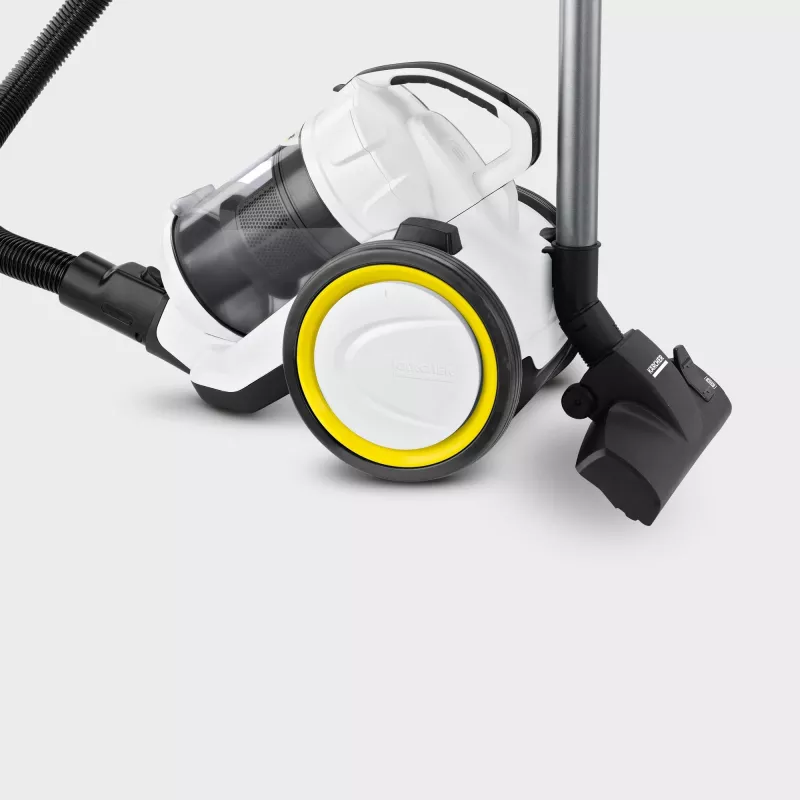 Karcher VC 3 putekļsūcējs ar cilindru — sausā tīrīšana, 700 W, 0.9 L bez maisa, HEPA 13