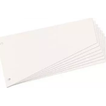 herlitz Dalītājlapiņas, trapecveida, Manilas kartons, Baltas DIN A4, perforētas, 120 x 230 mm, skaidrākai organizācijai (10838506)