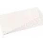 herlitz Dalītājlapiņas, trapecveida, Manilas kartons, Baltas DIN A4, perforētas, 120 x 230 mm, skaidrākai organizācijai (10838506)