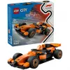 LEGO City F1 Racer McLaren Sacensību Auto 60442 — būvēšanas komplekts, 86 detaļas, 1 minifigūra, vecumam 6+