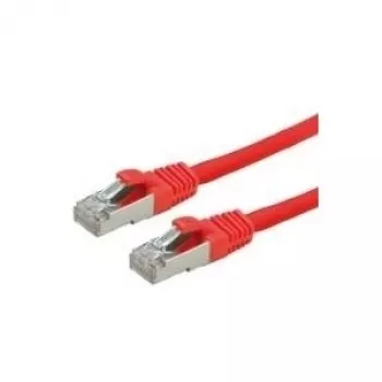 VALUE S/FTP (PiMF) Patch Kabelis Cat.6, LSOH, Sarkans, 1,5m (21.99.0712)