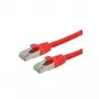 VALUE S/FTP (PiMF) Patch Kabelis Cat.6, LSOH, Sarkans, 1,5m (21.99.0712)