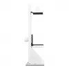 GPU balsts SilverStone GB01 White SST-GB01W regulējams augstums grafisko karšu atbalstam