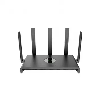 Ruijie Networks RG-EW3000GX PRO bezvadu maršrutētājs Gigabit Ethernet Divu joslu (2.4 GHz / 5 GHz) Melns