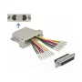 DeLOCK 66834 D-Sub 25 sievišķais crimp adapteris uz 2 x RJ45 sievišķo