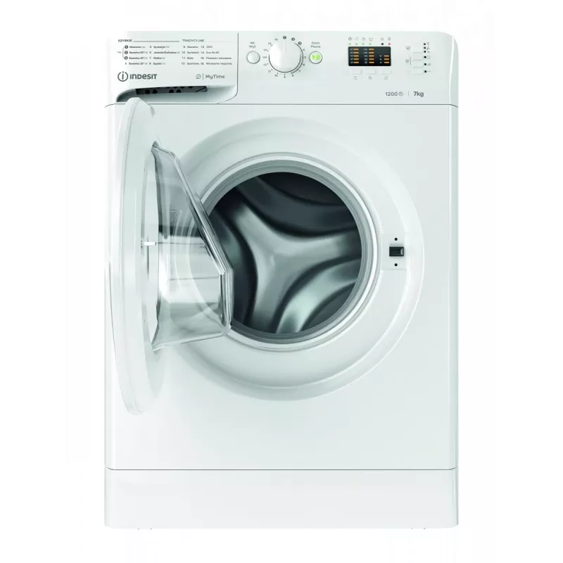 Veļas mašīna INDESIT MTWA71252WPL 7 kg, priekšējā ielāde, Energoefektivitātes klase E