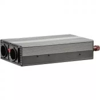 Strāvas invertors Voltcraft MSW 1200-24-G — 1200 W, 24 V līdzstrāva uz 230 V maiņstrāvu