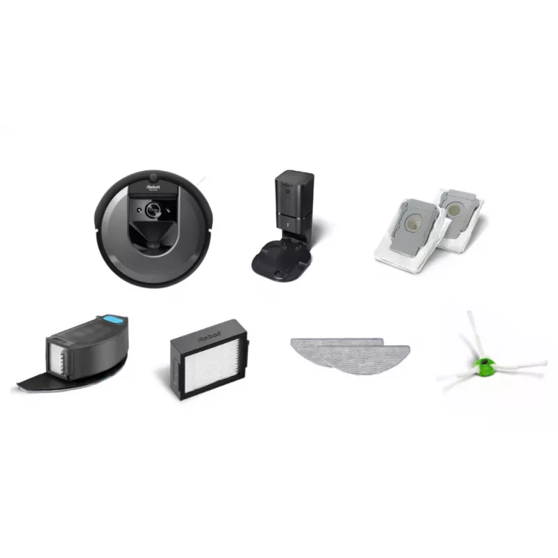 Robotputekļsūcējs iRobot Combo i8+ Bezmaiss Melns