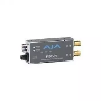 AJA FiDO-2T Divu kanālu SDI uz optisko šķiedru video pagarinātājs - 1310 nm