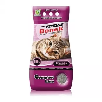 Certech Super Benek Compact Lavender - Kaķu pakaiši, 10 l