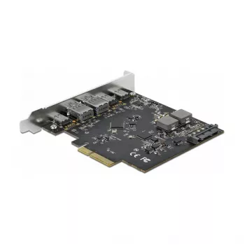 PCI Express x4 karte DeLOCK 89074 ar 5 USB 3.2 Gen 2 portiem