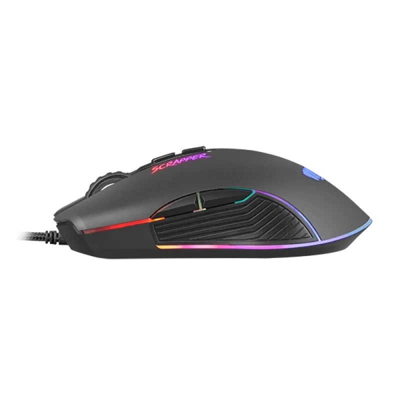 FURY Scrapper Gaming pele Ambidextrous USB Type-A Optiskā 6400 DPI