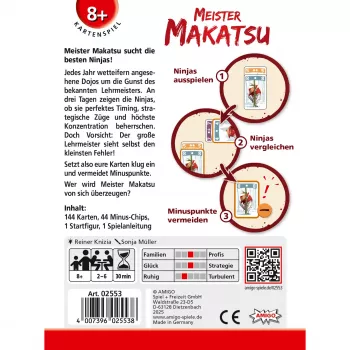 Kāršu spēle Meister Makatsu
