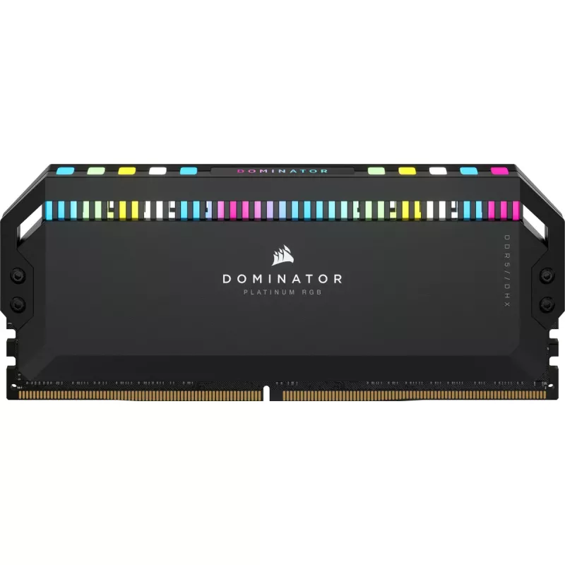 Corsair Dominator Platinum 64 GB (2x 32 GB) DDR5-6400 Dual-Kit, melna, CMT64GX5M2B6400C32, Intel XMP
