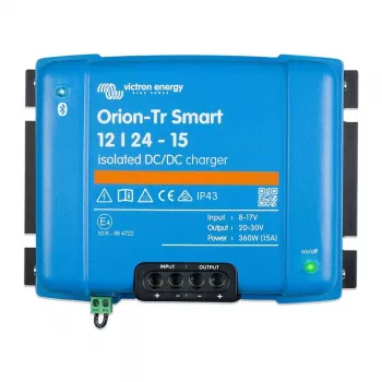 Victron Energy Orion-Tr Smart 12/24-15A līdzstrāvas-līdzstrāvas izolēts lādētājs