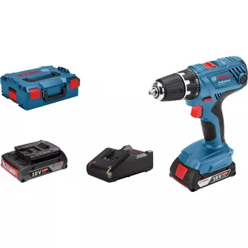 Bosch GSR 18V-21 Professional 1800 RPM 1.2 kg Melns, Zils