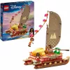 LEGO Disney 43270 Moanas piedzīvojumu kanoe, 529 detaļas, 3 minifigūras, 6+