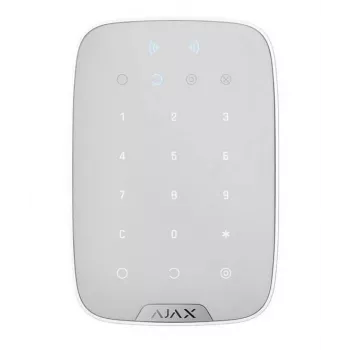 Bezvadu taustiņu panelis Ajax WRL/PLUS WHITE 38253