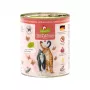 Slapjā barība kaķiem Fox4Pets GRANATAPET DeliCATessen Tītars un Garneles, bezgraudu, 800 g, pilnvērtīga pieaugušiem kaķiem