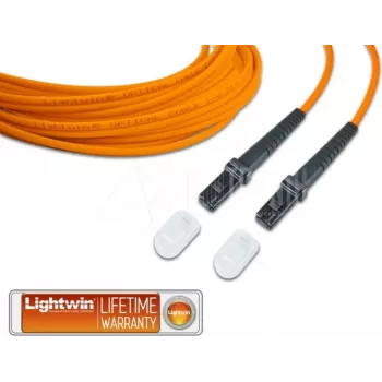 Lightwin LDP-50 MTRJ-MTRJ 3.0 Duplex LWL Patch Kabelis, MM OM2, MTRJ - MTRJ